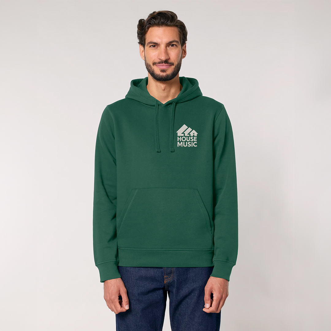 HOUSE MUSIC EMBROIDERED HOODIE - Image 5